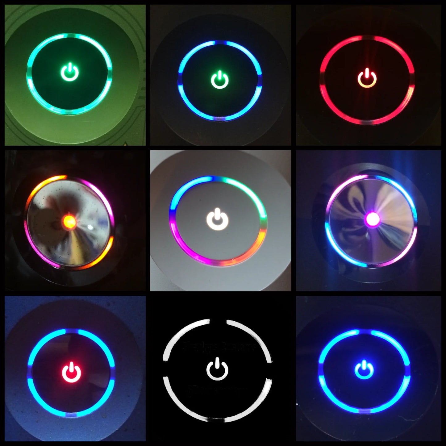 Send In Services Custom Xbox 360 / Power Button / Ring of Light